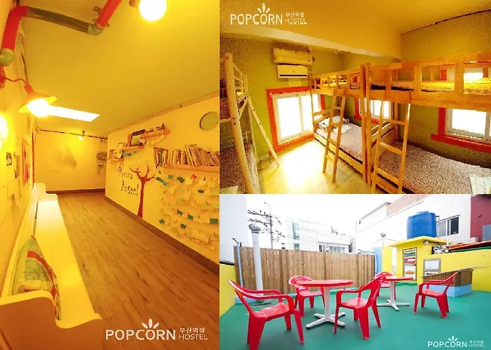 Popcorn Guesthouse Busan Station