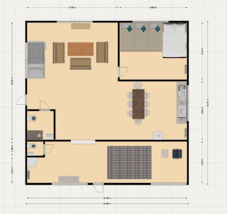 380 2f Oceanview Lovely Big Family House 6 People Apartment *