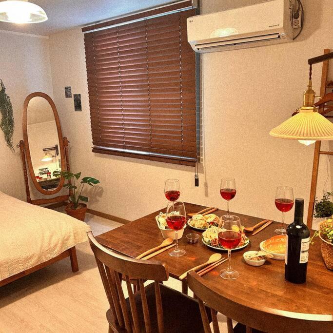 Anri Forest Stay #5People#Rooftop#Laundry Căn hộ Busan