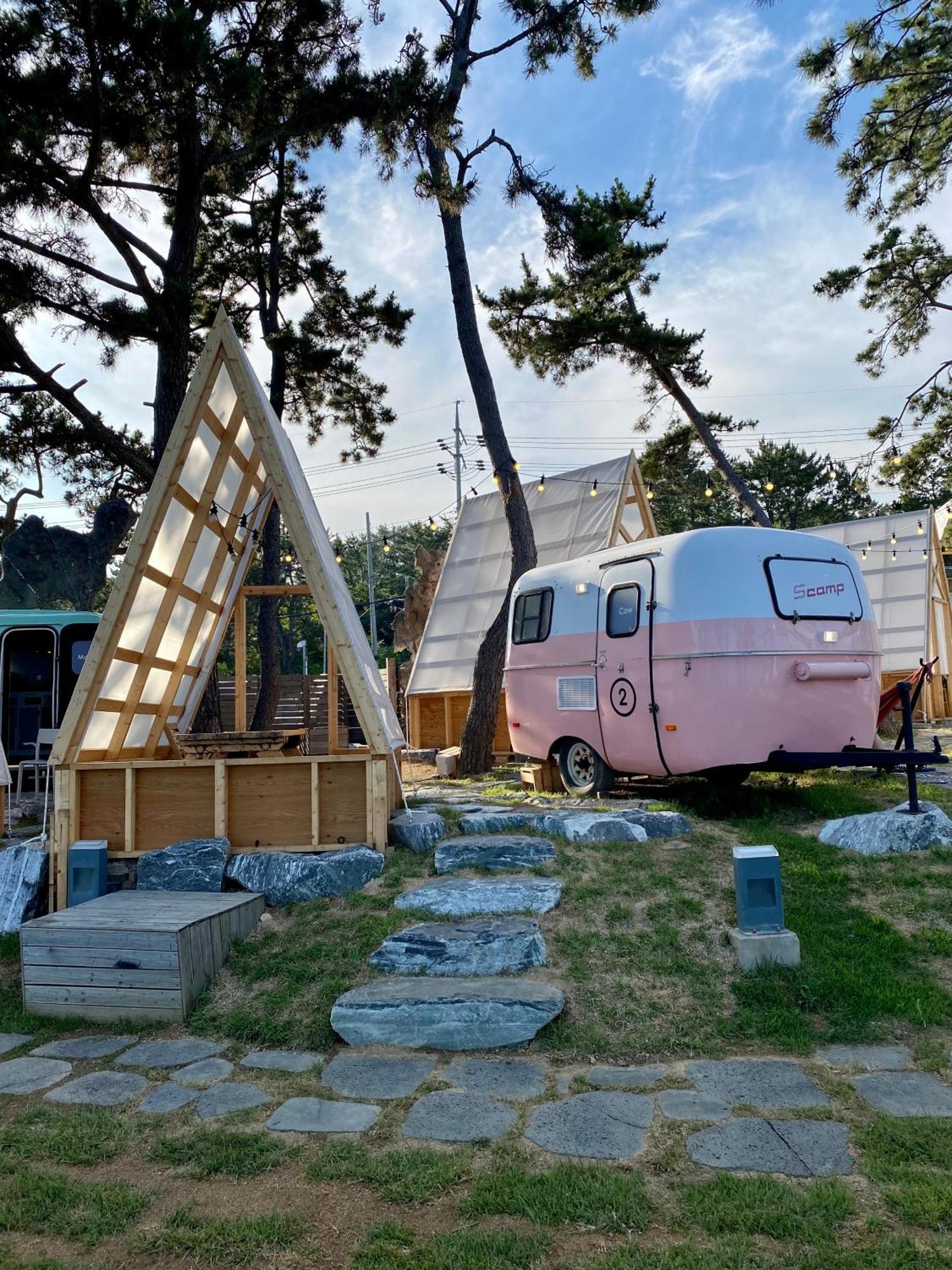 Campsite The Moving Caravan Busan