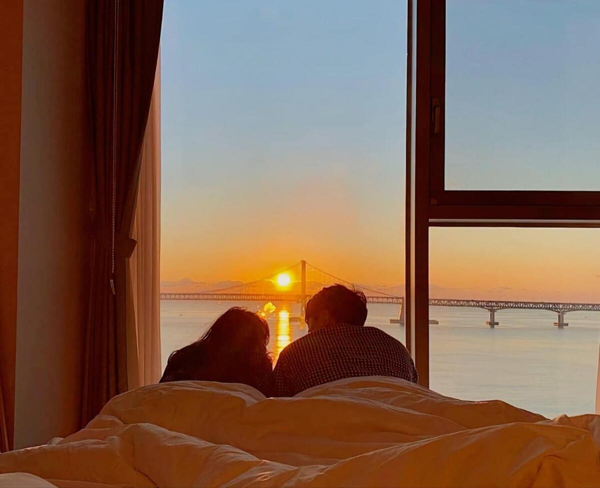 Apartment Gwangan - 1sec To Gwanganli Beach, Oceanview *