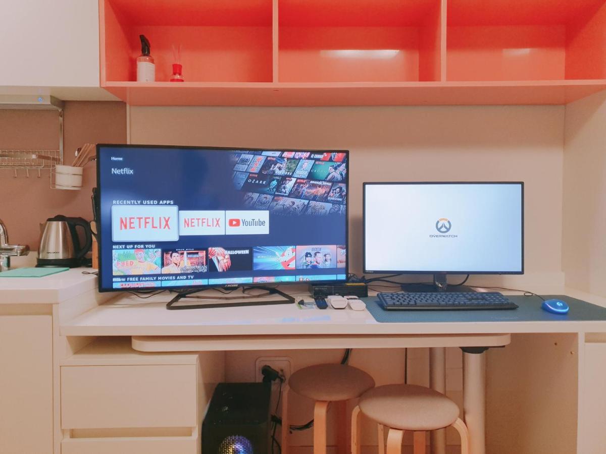 Căn hộ Gaming house for long-term stay l 장기숙박, 자가격리 숙소를 위한 시청역 3분거리 게이밍 하우스