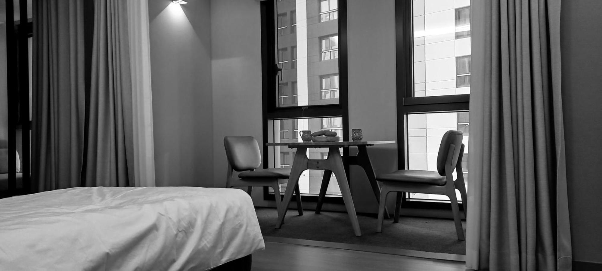 Mansion216, Haeundae Beach's New Is 2 Minutes Away From Haeundae Station And Offers Luggage Storage Service And Early Check-in, 31st Floor View Khách sạn hẻo lánh