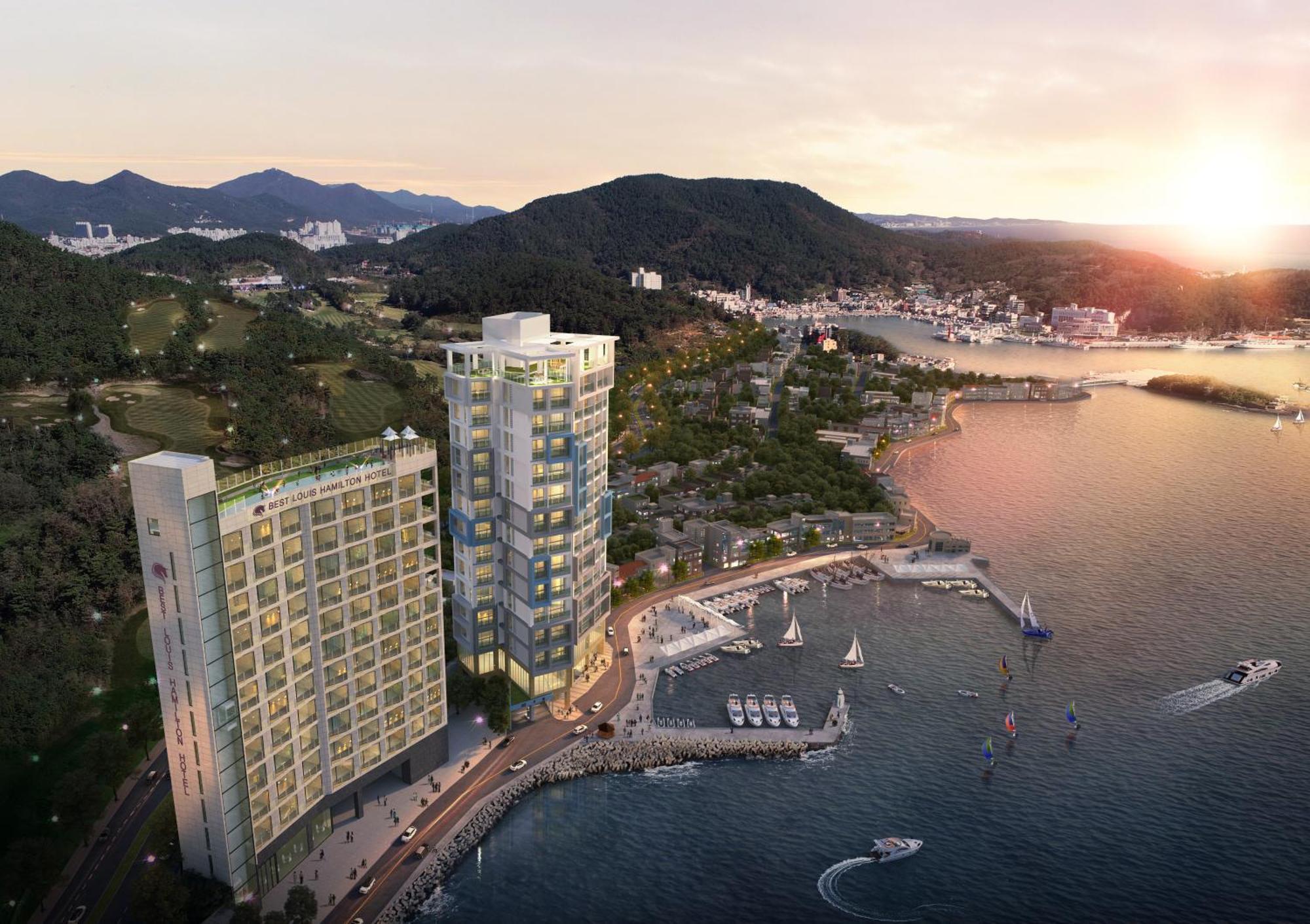 Louis Hamilton Ocean Terrace Hotel Busan