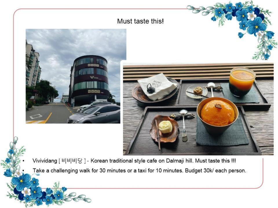 2 Minutes Run To The Sea Only 152m, Special Benefit Of Waterpark 195m Away Apartamento Busan