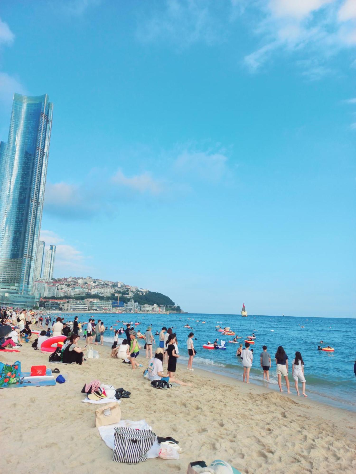 해운대호텔 Haeundae Haeundae 해변가 Haeundae Subway Station Apartamento *