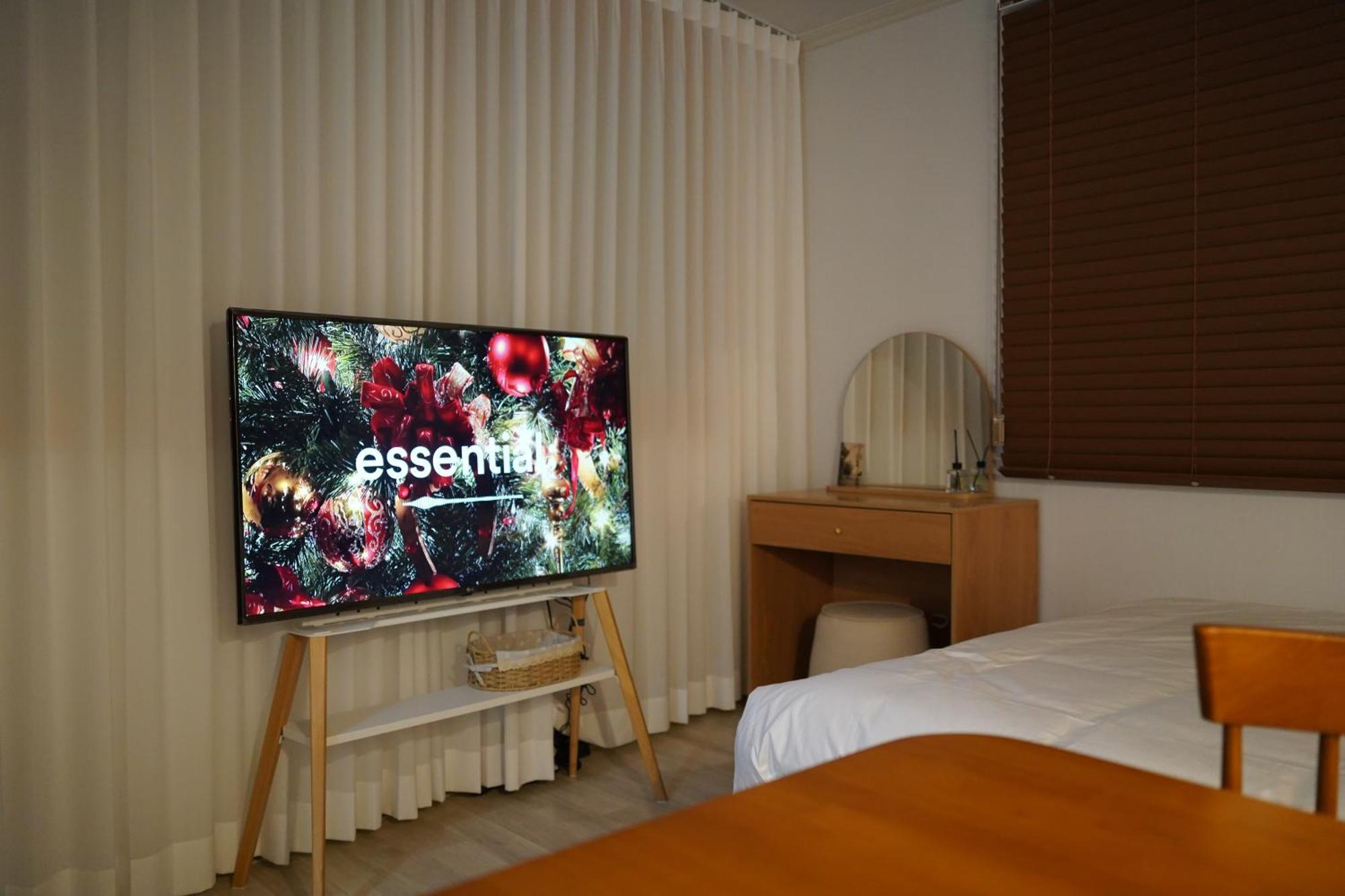Subway 6min #2 #2 Queen Beds #hotel Bedding #ott #table#1st Floor * Busan