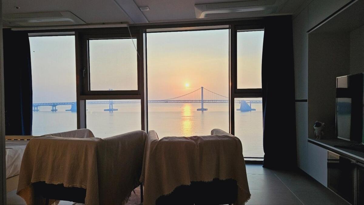 Apartamento Gwangan - 1sec To Gwanganli Beach, Oceanview