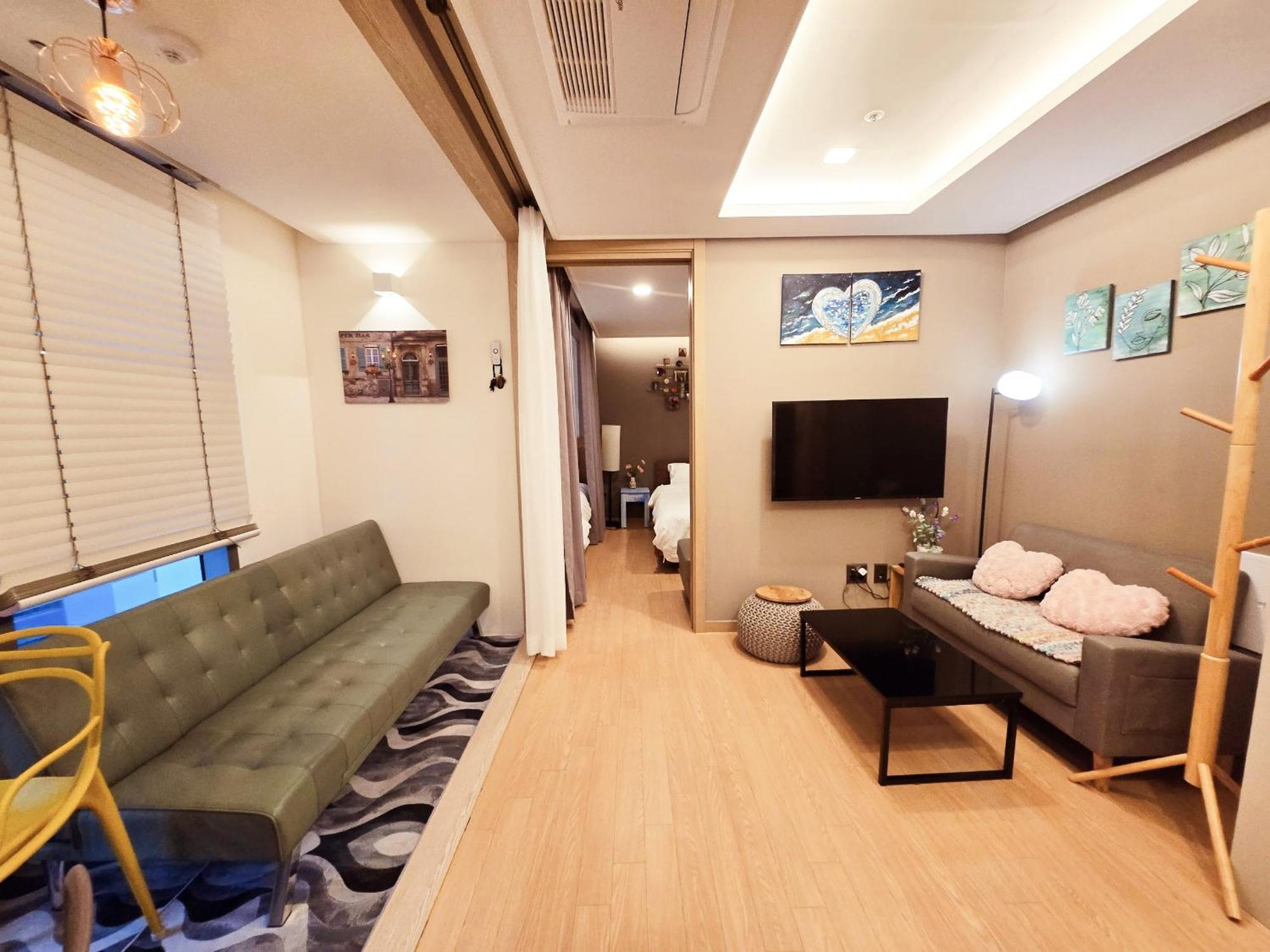 Apartamento 해운대호텔 Haeundae Haeundae 해변가 Haeundae Subway Station Busan