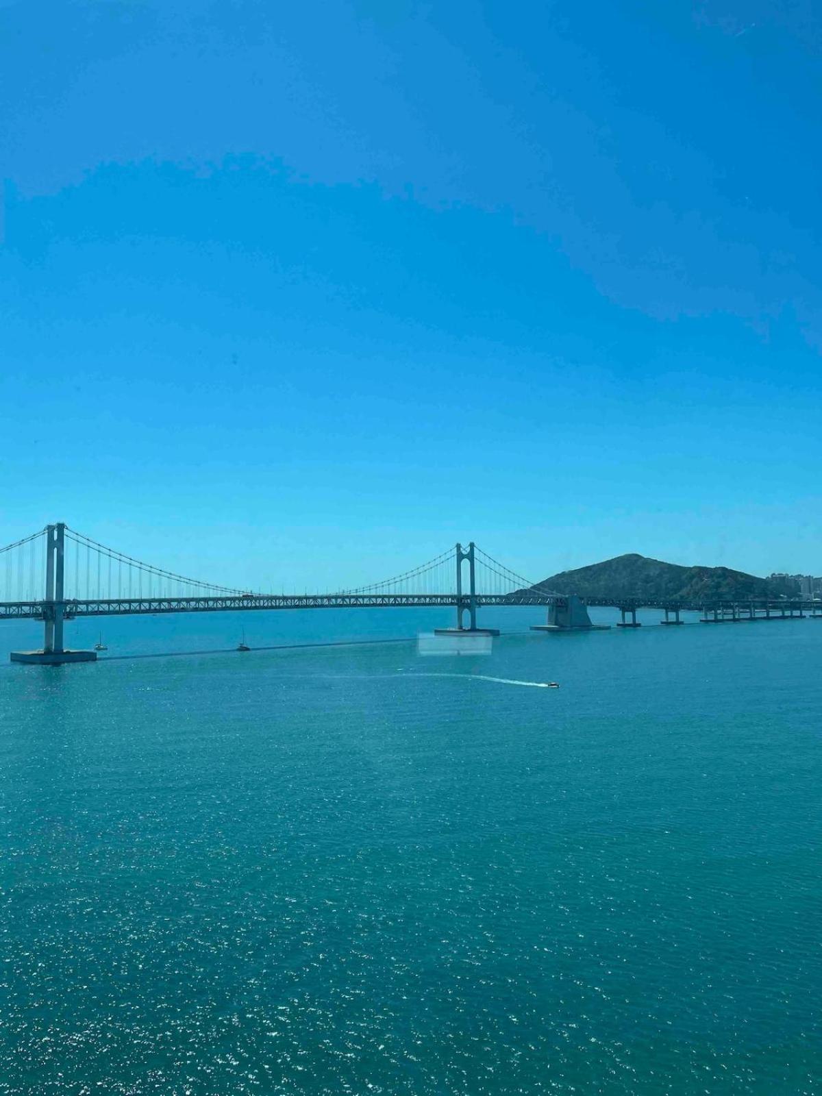 # Fantastic View Of The Entire Gwangan Bridge # Free Parking # Gym & Sauna Apartment