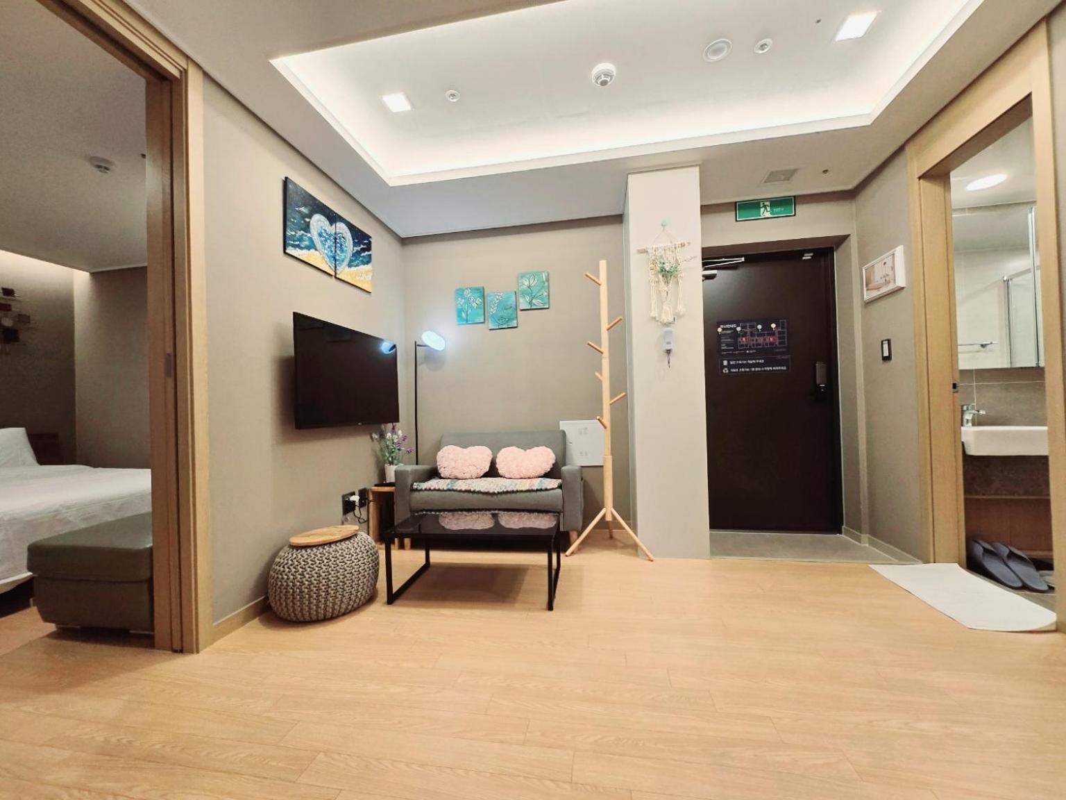 Apartamento 해운대호텔 Haeundae Haeundae 해변가 Haeundae Subway Station *