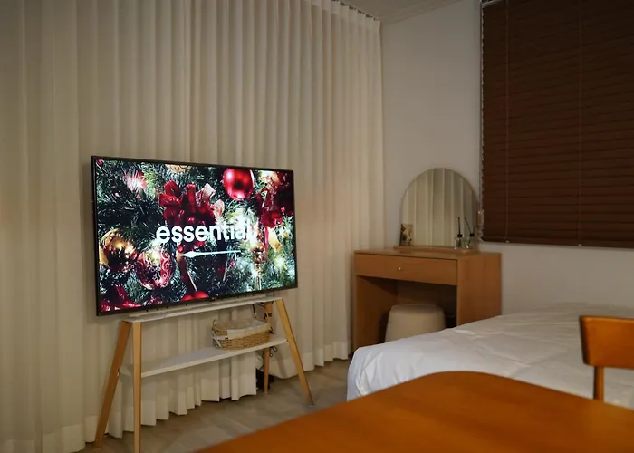 Busan Subway 6Min #2 Rooms #2 Queen Beds #Hotel Bedding #Ott #Table#1St Floor
