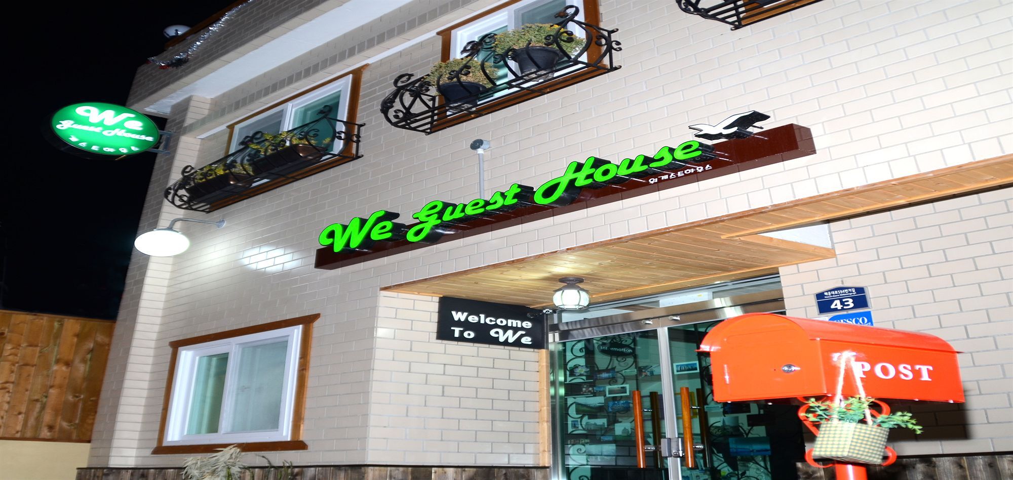 We