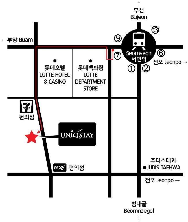 Uniqstay * Busan